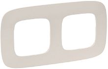 Рамка универсальная Legrand Valena Allure 2-м. слоновая кость картинка